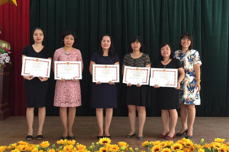 Chiến sĩ thi đua năm học 2016 - 2017