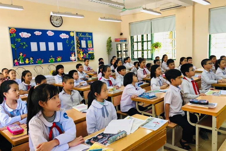 Học sinh tham dự Hội thi GVDG cấp Quận