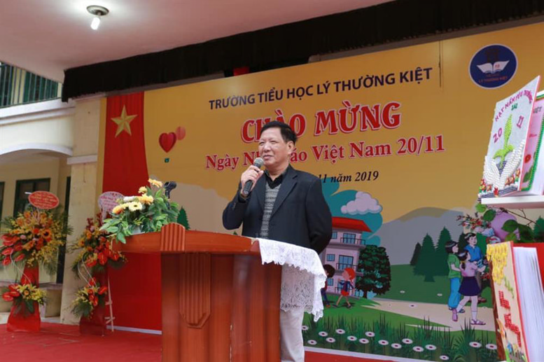 Thầy giáo Nguyễn Hữu Phát chia sẻ cảm nghĩ về nhà trường