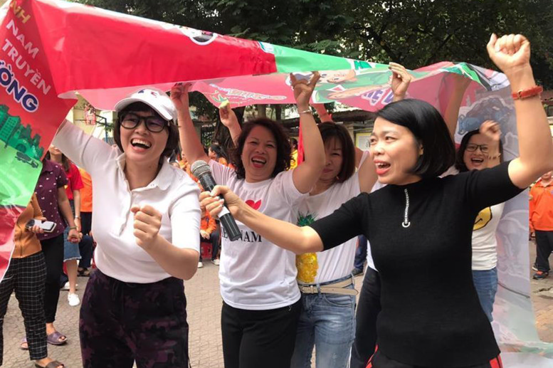 Phần thi " Bánh xe khổng lồ"