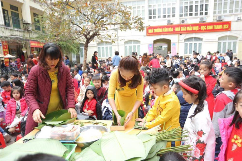Phần Thi Gói Bánh chưng - Tổ 1