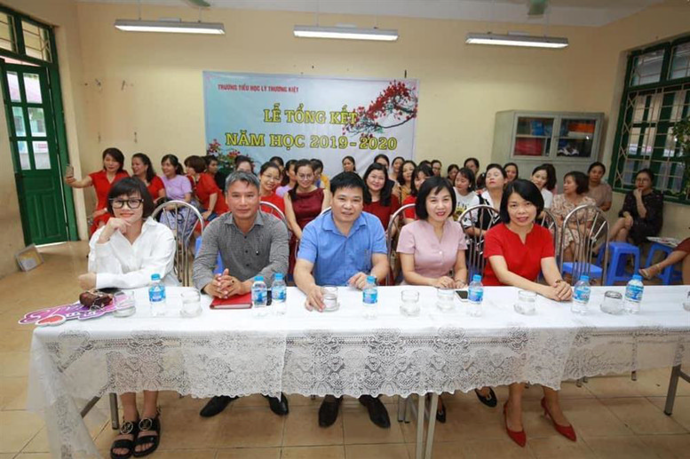 BGH + Ban phụ huynh trường Tiểu học Lý Thường Kiệt