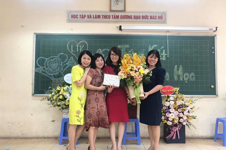 Chia tay đ/c Đỗ Trà My - GV Âm nhạc chuyển công tác