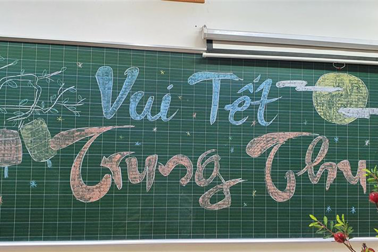 Không khí Tết Trung Thu của lớp 5A1