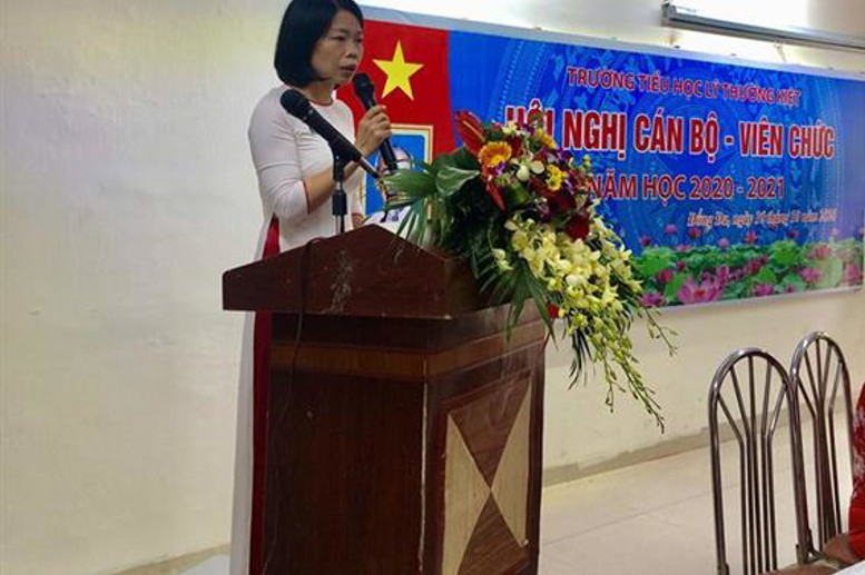 Đ/c Phó Hiệu trưởng Đào Thanh Xuân