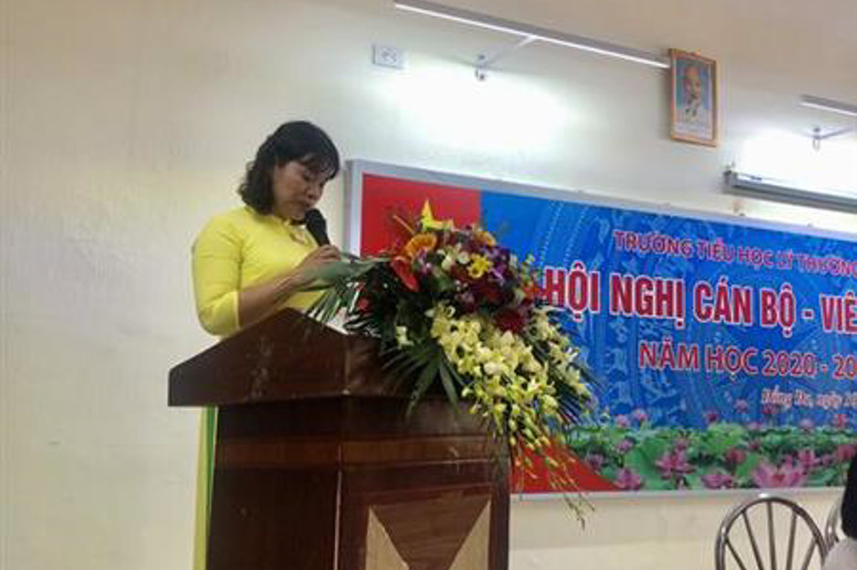 Đ/c Hoàng Thị Hảo - Chủ tịch Công Đoàn
