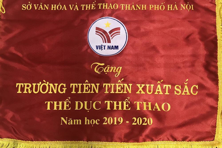 Danh hiệu "Trường tiên tiến xuất sắc Thể dục thể thao" cấp Thành phố