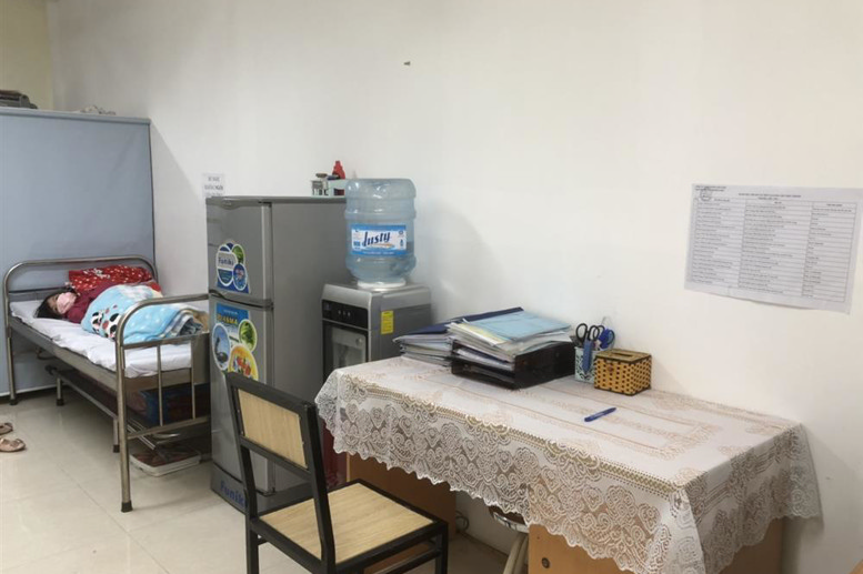 Phòng Y tế của nhà trường