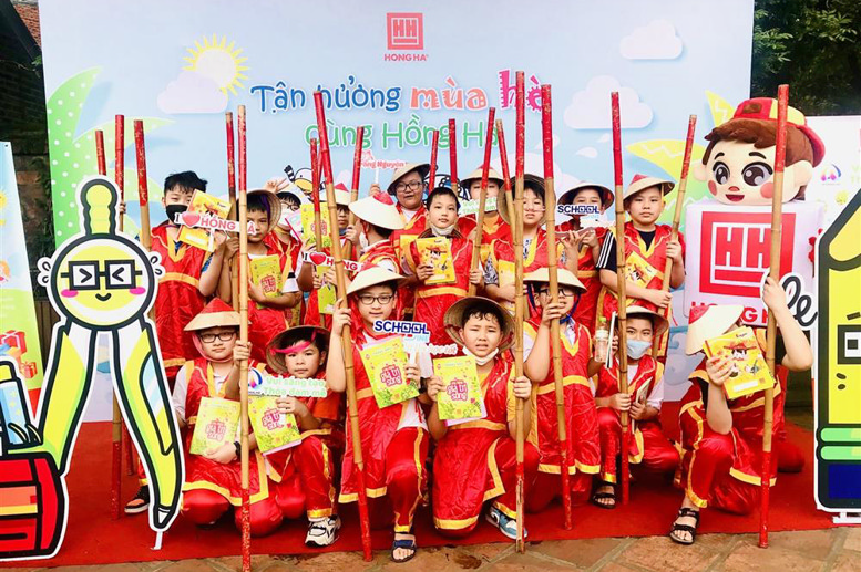 Đội cấm vệ quân trường Tiểu học Lý Thường Kiệt