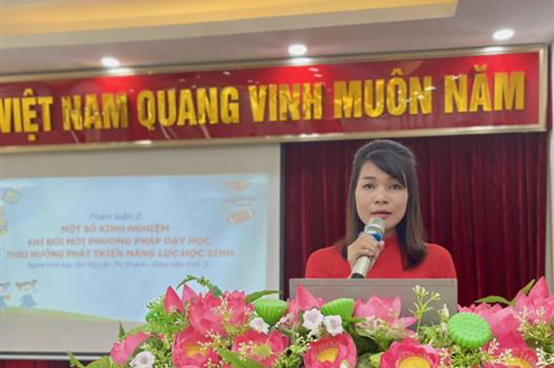 Tham luận của GV Khối 3 về một số kinh nghiệm khi đổi mới phương pháp dạy học theo hướng phát triển năng lực học sinh