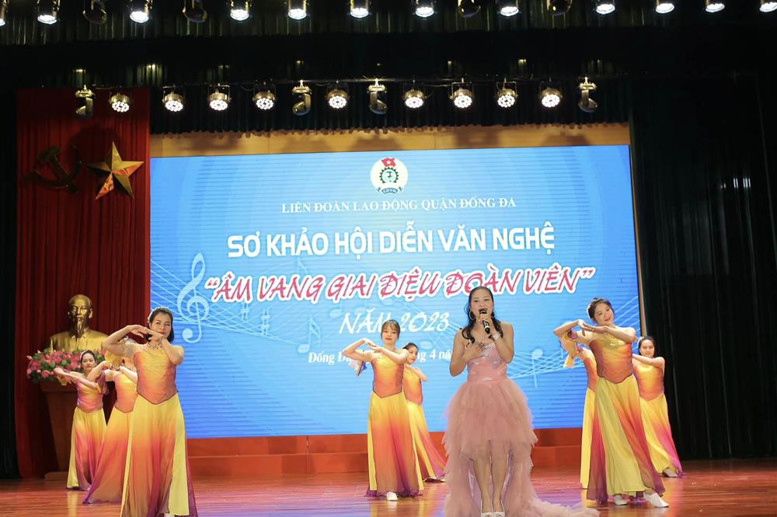 Tiết mục dự Vòng Sơ khảo Hội diễn văn nghệ của Giáo viên nhà trường 