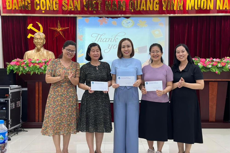 Giải Nhất Hội thi GVDG cấp CS