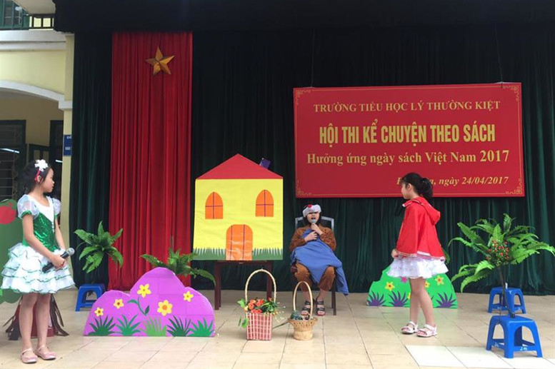 Phần thi kể chuyện của Khối 3